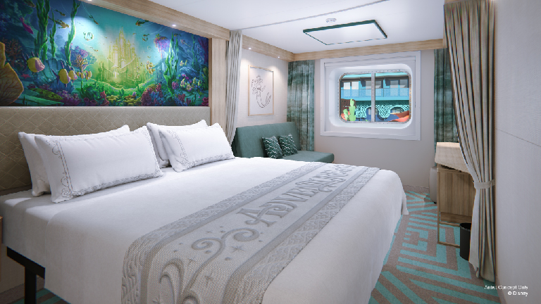 豪華礁景內艙房 Deluxe Inside Stateroom with Reef View